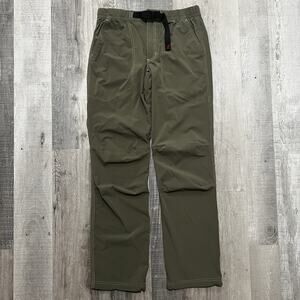 GRAMICCI “Gramicci Pant” Olive Green Belted Outdoor Hiking Trousers Small Trek